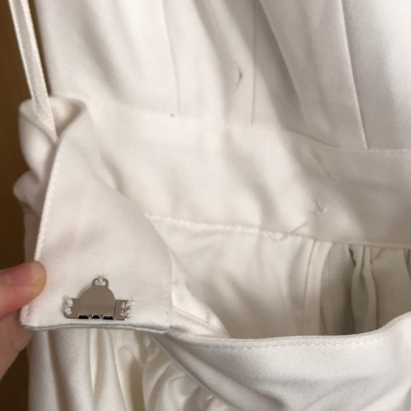 Read •NWT $377 Contrarian White Barbara Bibb Dress - Picture 8 of 9